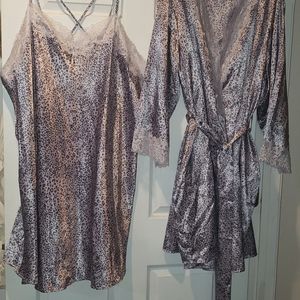 Peignoir Set Plus Size